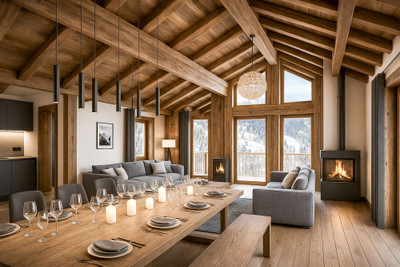 Chalet à vendre à Saint-Martin-de-Belleville, Savoie, Rhône-Alpes, avec Leggett Immobilier