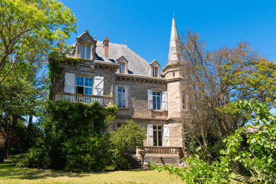 A Majestic Chateau in the Heart of a Vibrant French Village Moments from the Mediterranean