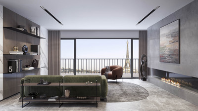 75015 | Penthouse de luxe | T5 duplex  259m² | 2 x 40m² de terrasses | Vues imprenables Tour Eiffel et Seine