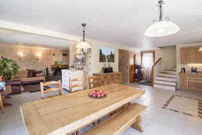 Beautiful chalet for sale in the Three Valleys, featuring an apartment and land