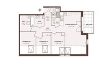 Appartement à vendre à Neydens, Haute-Savoie - 535.600 € - photo 1