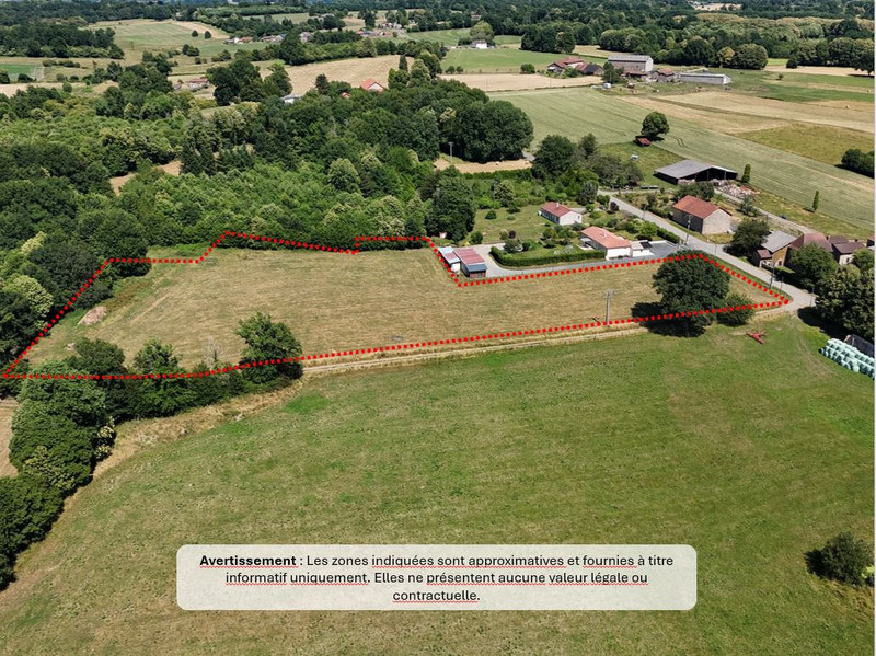 Terrain à vendre à Champsac, Haute-Vienne - 27.000 € - photo 1