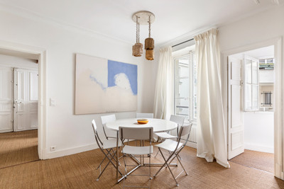 PARIS 75006, St-Germain, rare opportunity, renovated 2beds, quiet, 73m2, 3rd floor, historic 1855 building