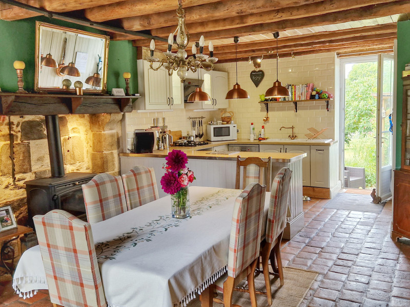 House for sale in La Souterraine Creuse A beautiful 4 bedroom stone farmhouse with