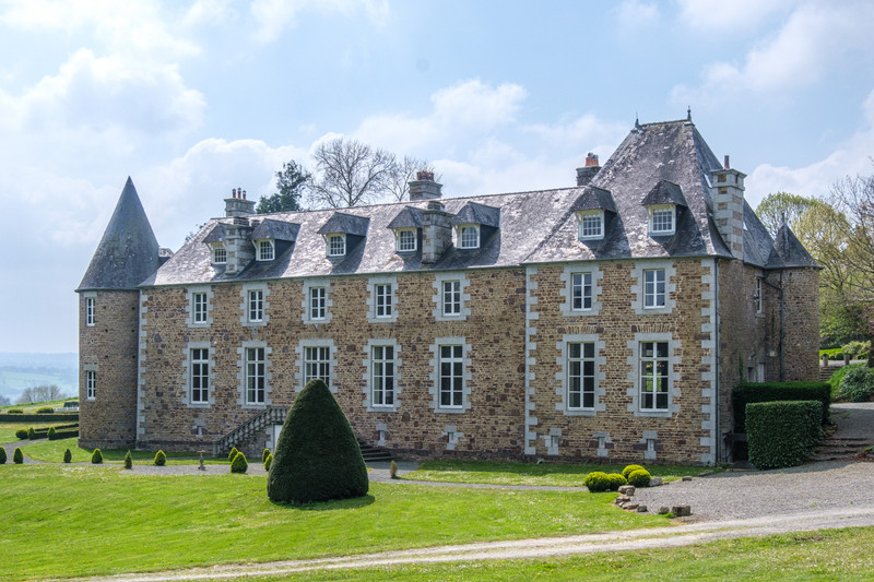 Chateau for sale in Domjean - Manche - Exceptional harmonious castle of ...