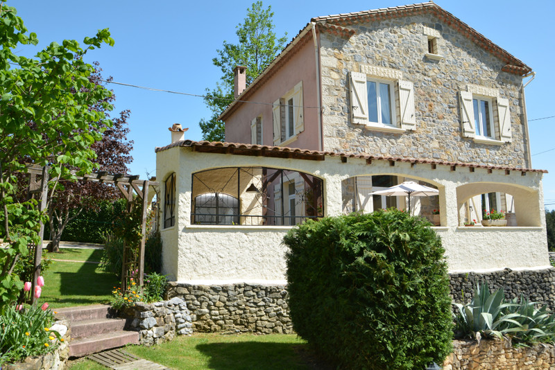 House in Puivert Aude Detached character house, with inground pool