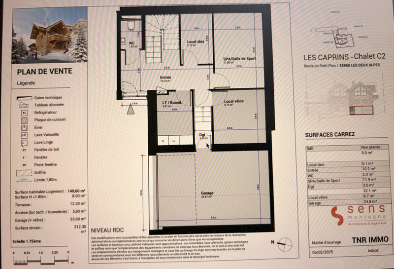 Propriété de ski à vendre - Les Deux Alpes 1650 - 1 645 600 € - photo 3