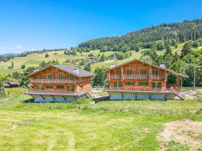 Rare to the market new build semi-detached chalet in Combloux-only 500m from the nearest ski lift 