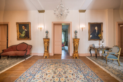 Stunning 19th century Chateau beautifully renovated in a prime position with  parkland to the rear