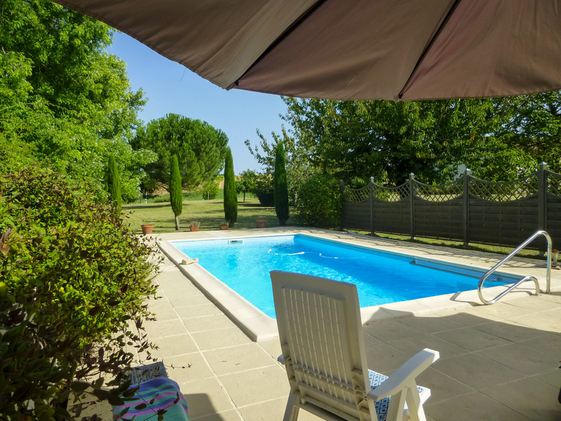 House for sale in Cambes LotetGaronne Renovated Maison de maitre with open views, swimming