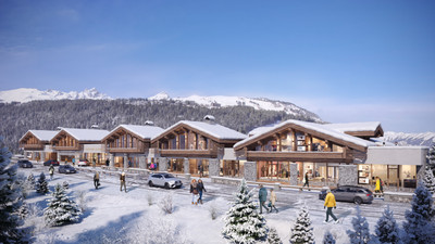 Off plan 5-6 bedroom Lodges for sale in Courchevel Moriond with fantastic views and 5* hotel services