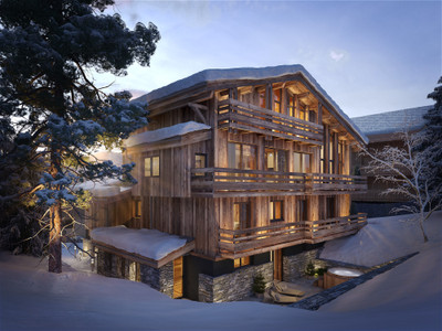 Luxury chalet, fully renovated to highest level in Courchevel 1850, fantastic location near village and skiing