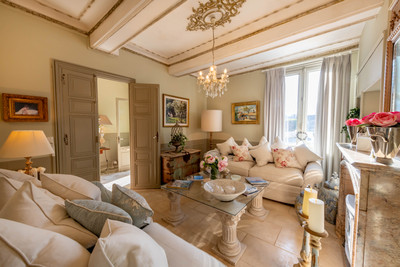 Elegant 7-Bed Maison de Maître, pool, lush garden, business potential, prime location in Bize.