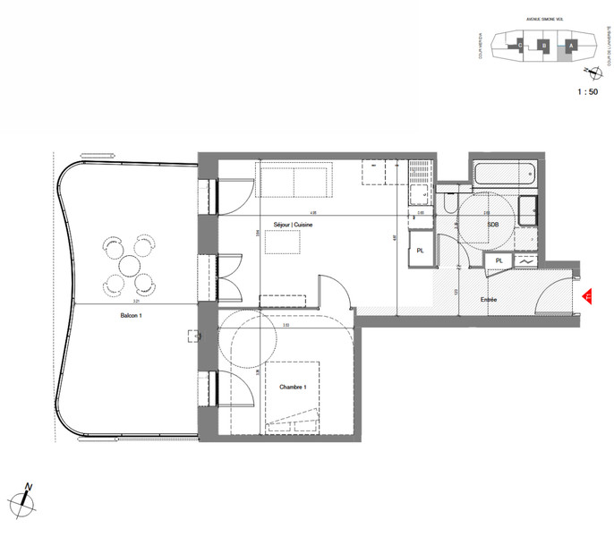 French property for sale in Nice, Alpes-Maritimes - €408,800 - photo 5