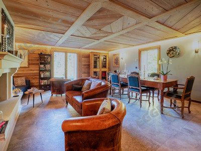A luxuriously renovated, 6-bedroom, ski-in, ski-out farmhouse, overlooking the prestigious resort of Les Gets.