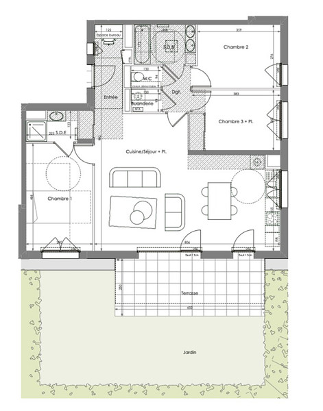 Appartement à vendre à Annecy, Haute-Savoie - 499.000 € - photo 1