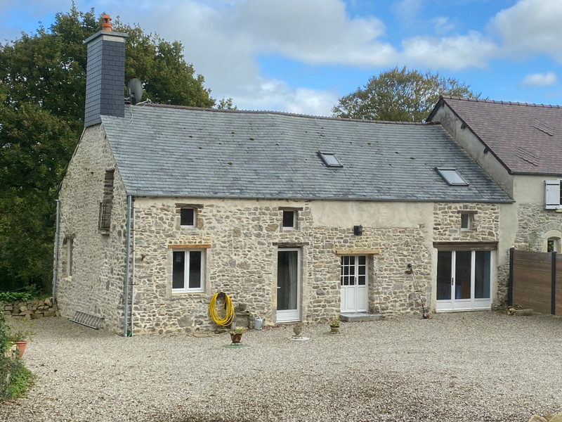 House for sale in Besneville Manche Fully renovated stone house