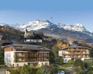 French ski chalets, properties in Domancy, Chamonix, Domaine Evasion Mont Blanc