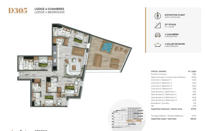 Appartement à vendre à Tignes, Savoie, Rhône-Alpes, avec Leggett Immobilier