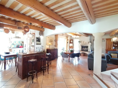 Spacious, charming villa with breathtaking view on one of the most beautiful hilltop villages of Provence