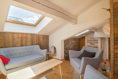 Beautiful standalone chalet for sale in the Three Valleys, featuring an apartment 