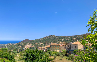 Stunning corsican village house - Panoramic views - Cateri | North Corsica
