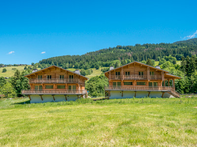 Rare to the market new build semi-detached chalet in Combloux-only 500m from the nearest ski lift 