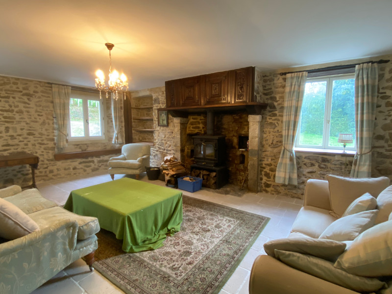House for sale in Besneville Manche Fully renovated stone house
