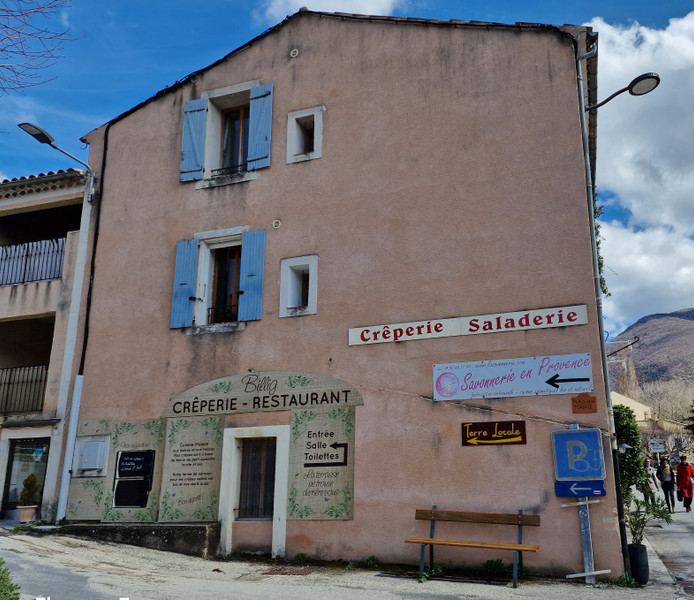 Commercial for sale in MontbrunlesBains Drôme Creperie Montbrun