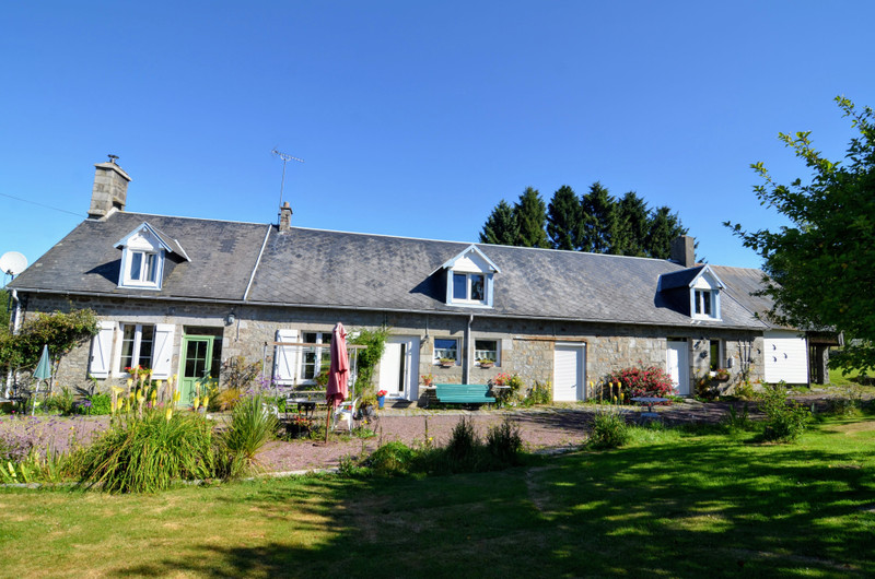 Maison à vendre en Basse Normandie Calvados ChampduBoult OFFRE ACCEPTÉE Longère en pierre