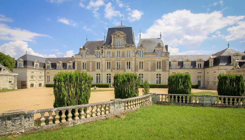 Chateau For Sale In Soulaire Et Bourg Maine Et Loire Grand Chateau With Private Airstrip In An Estate Of Over 25 Acres Close To Angers In The Loire France Ref P179677dsf 13123
