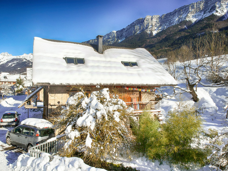 House in SainteReine Savoie South facing converted water mill with