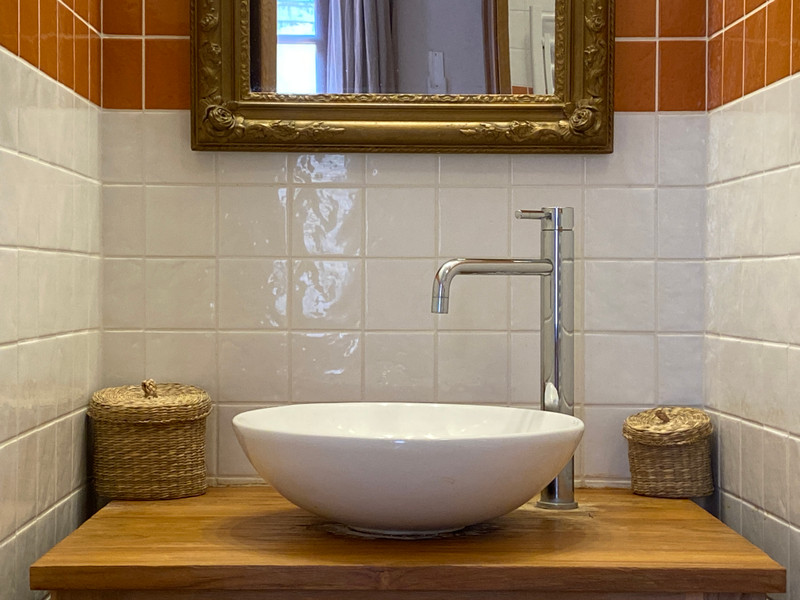 House for sale in Albas Aude A bright one bedroom stone house set