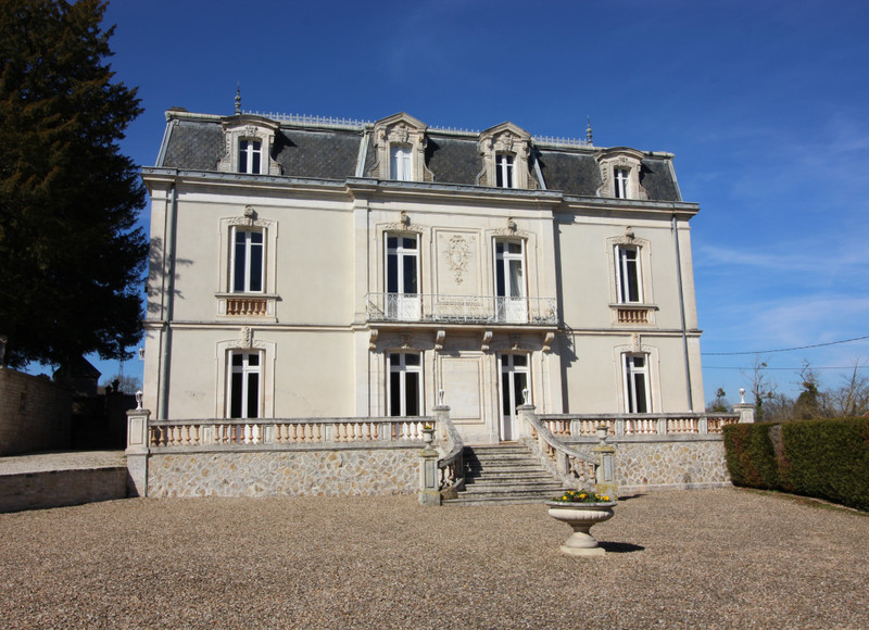 Chateau for sale in Luxé - Charente - Beautiful manor house in ...