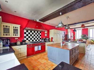Magnificent domaine with 4 cottages, beautiful garden, large garage, horse boxes, wellness building + 2 pools