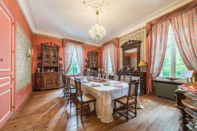 Stunning 19th century Chateau beautifully renovated in a prime position with  parkland to the rear