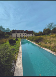 Exceptional property for sale: manor house, gite, stud farm, spa, sauna, swimming pool, ... 10 min from Argent