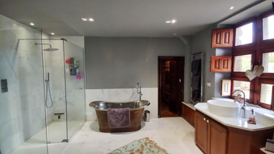 This beautiful home is simply unique. The property and grounds are impeccably maintained. 