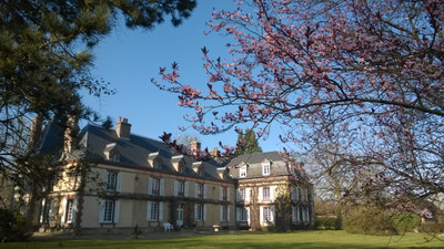 FOR SALE Magnificent property situated between Eure and Orne: Château, outbuildings, parklands, gîtes, ..;