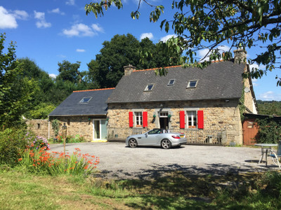 Maison à vendre à Mellionnec, Côtes-d'Armor, Bretagne, avec Leggett Immobilier