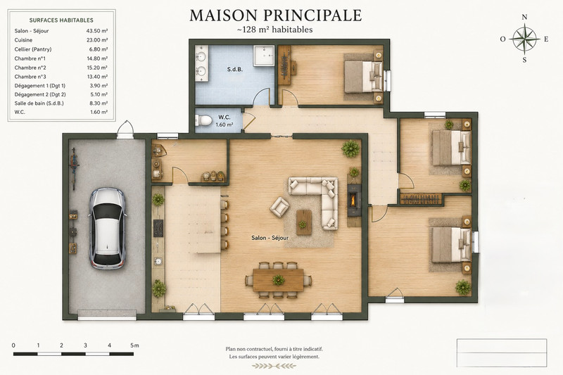 French property for sale in Thonac, Dordogne - €274,000 - photo 9