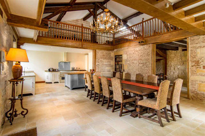 Breathtaking 16th Century Chartreuse with 8 bedrooms and over 2 hectares of land, walking distance to village.