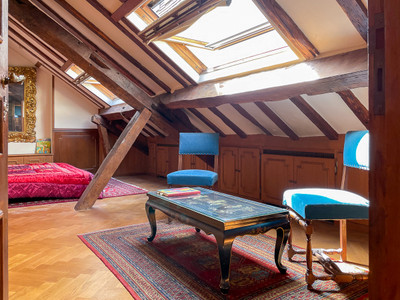PARIS IV | Rare Opportunity | Historic Atelier of Painter Emile Bernard for Sale in Île Saint-Louis Mansion