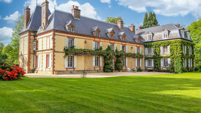 FOR SALE Magnificent property situated between Eure and Orne: Château, outbuildings, parklands, gîtes, ..;