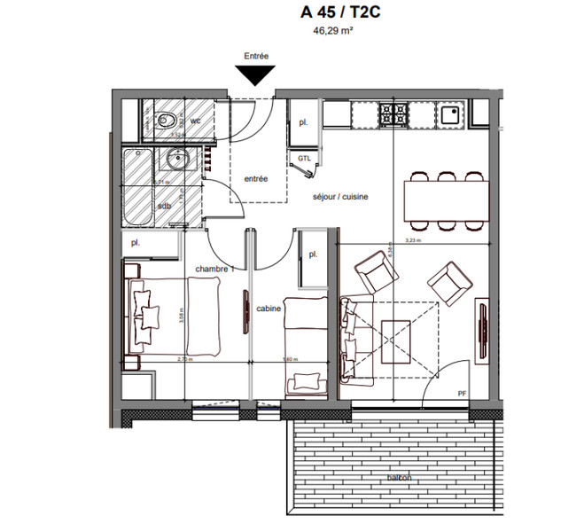 Ski property for sale in Champagny-en-Vanoise - €375,000 - photo 1