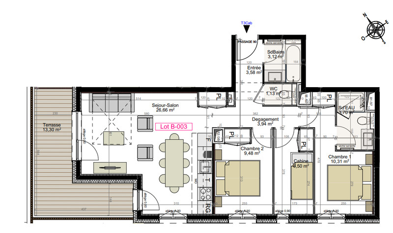Ski property for sale in Notre Dame de Bellecombe - €587,760 - photo 4