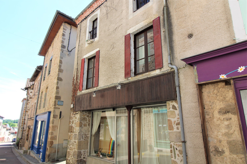 House for sale in Rochechouart HauteVienne Town house with shop