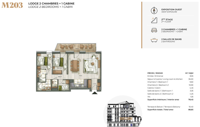 Ski property for sale in Tignes - €1,405,000 - photo 3