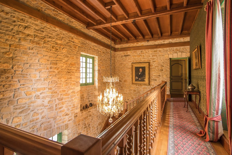 Chateau for sale in MilhacdeNontron Dordogne Beautiful manor