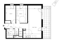 Appartement à vendre à Saint-Alban-Leysse, Savoie - 312.000 € - photo 1